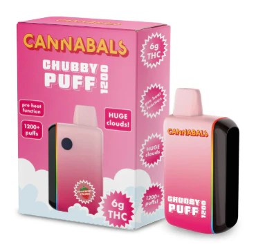 Cannabals - Strawberry Cough 6G AIO Vape Main Image