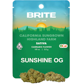 Brite Labs - Sunshine OG Highland OCal Flower 3.5g