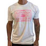 CSCC Shirt - L - White / Pink logo