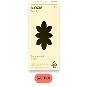 BLOOM - Bloom - Live Resin - Lemon Jack - RTU - 1.0g