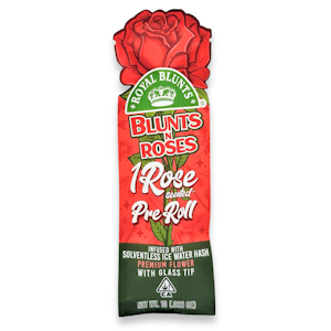 Royal Blunts - Royal Blunts - Blunts N Roses - Sherbanger x Strawguava - Infused Preroll - 1.0g