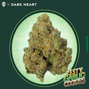 Grassroots Dark Heart - Zesty Garlic Cookies - Flower - 3.5g