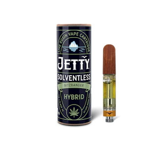 JETTY EXTRACTS - Jetty | White Cookies | 1g Solventless Live Rosin 510 Cart