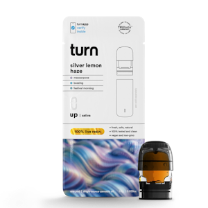 TURN - Turn | Silver Lemon haze | Live Resin 1g Pod only