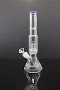 #15 Salt Shaker Glass Bong with Percolator