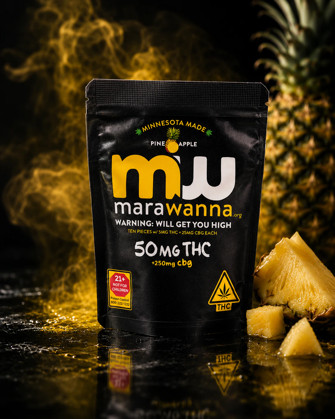 marawanna - marawanna - Pineapple CBG -  50 mg Main Image