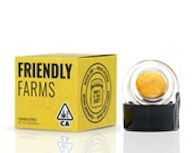 Friendly Farms - Grandaddy Cane 1g Live Resin - Family Farms