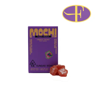 SUNDAE SCHOOL - Fuzzy Peach CBN Mochi Gummies