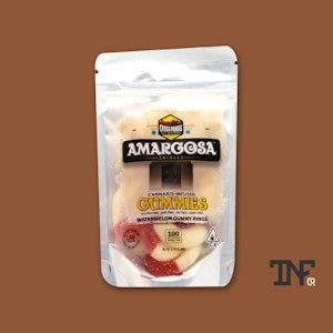 Amargosa - Amargosa 100mg Rosin Gummies- Sour Cherry Night-Time
