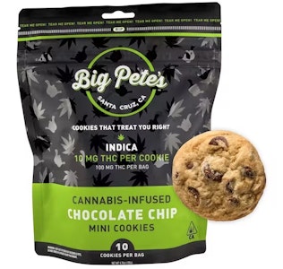 Big Pete's - [Big Pete's] THC Cookies - 100mg - Chocolate Chip (I)