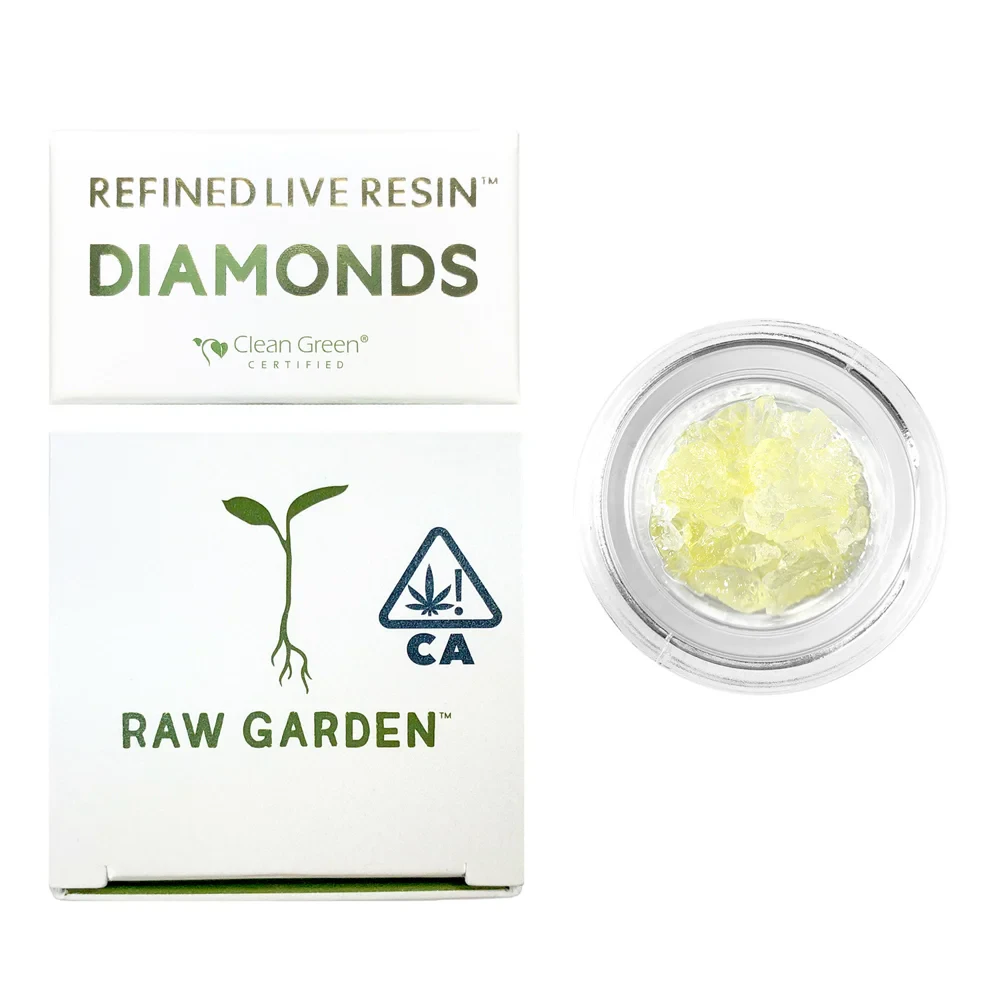 Raw Garden - Raw Garden - Key Lime Tart - 1g Crushed Diamonds Concentrate Main Image