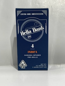 Hella Dank - Lemon Larry X Ice Cream Cake Infused Pre-Roll 4 pack 2.0g - Hella Dank
