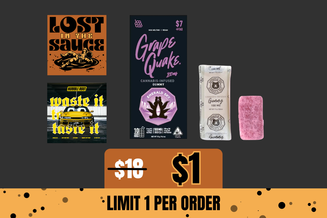 7/10 Pre-Order: $1 for 100mg Goodie Bag picture
