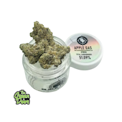 BLACK PEARL - Apple Gas - Diamond Infused Flower - 3.5g