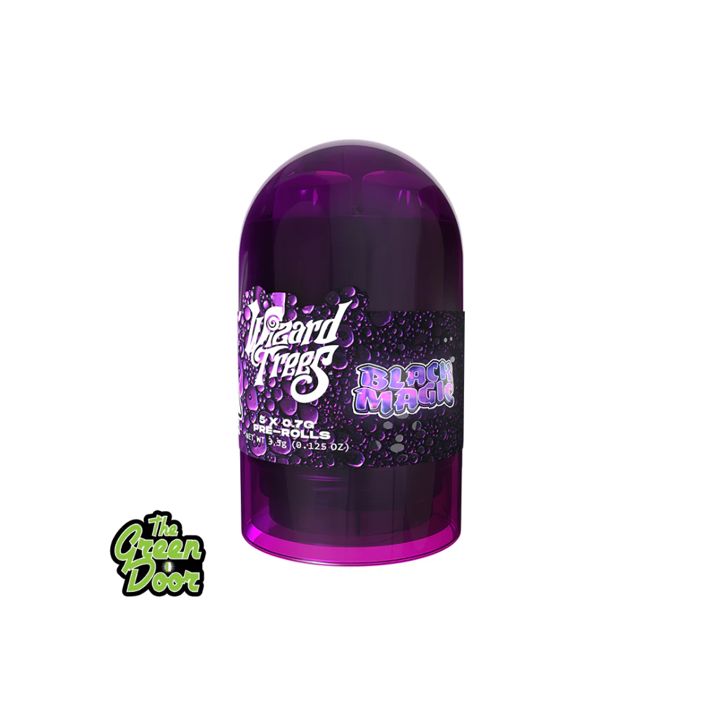 Wizard Trees - WIZARD TREES - Black Magic - Preroll - 5pk (0.7g) each - 3.5g Main Image