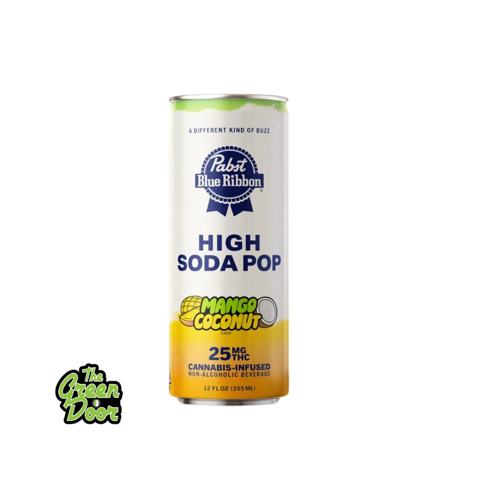 Pabst - Pabst - High Soda  Mango Coconut Single - 25mg*** Main Image