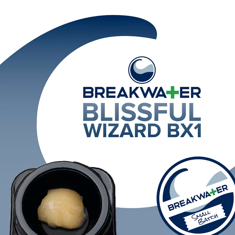 [REC] Breakwater | Blissful Wizard Bx1 | 1g Live Hash Rosin