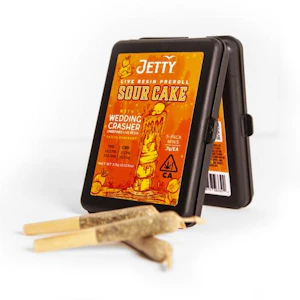 JETTY EXTRACTS - Live Resin Infused 5pk - Sour Cake x Wedding Crasher (SH) - Jetty