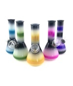 5" Tri-Color Beaker Mini Water Pipe