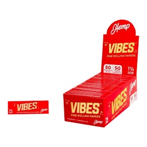 Vibes - Hemp 1 1/4 Papers