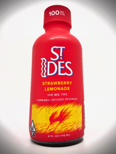 St Ides Strawberry Lemonade 4oz 100mg Los Alamitos Dispensary Menu 