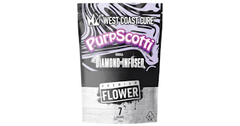 West Coast Cure - Purpscotti Diamond Infused Premium Flower - 7g