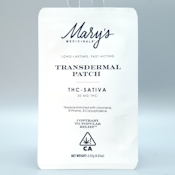 Sativa 20mg Transdermal Patch - Mary's Medicinals