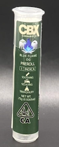 CBX - Blue Flame OG - 0.75g PreRoll