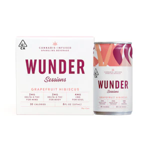 Wunder - 4pk - Grapefruit Hibiscus - Wunder