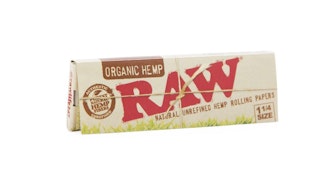 Raw - Organic Rolling Papers 1"1/4