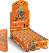 Zig Zag 1 1/4 Papers - French Orange