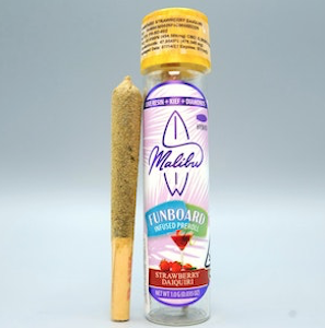 Malibu - Malibu - Strawberry Daquiri - 1g Funboard Infused Pre-Rolls