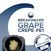 [REC] Breakwater | Grape Crepe #61 | Live Hash Rosin | 1g Concentrate