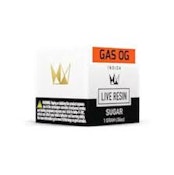 West Coast Cure - Gas OG Live Resin Sugar 1g