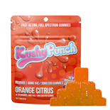 60mg 2:1 THC 30mg CBD Orange Citrus Recover Gummies - Kushy Punch