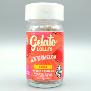 Gelato - Watermelon 2.5g Infused Pre-roll 5pk - Gelato