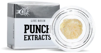 Punch Extracts - Limon Bars Live Rosin Badder - 1g (Tier 3)