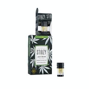 STIIIZY - Stiiizy - Full Gram Pod - Hybrid - 1:1 Juicy Melon - (1g) - [500mg CBD/ 500mg THC]