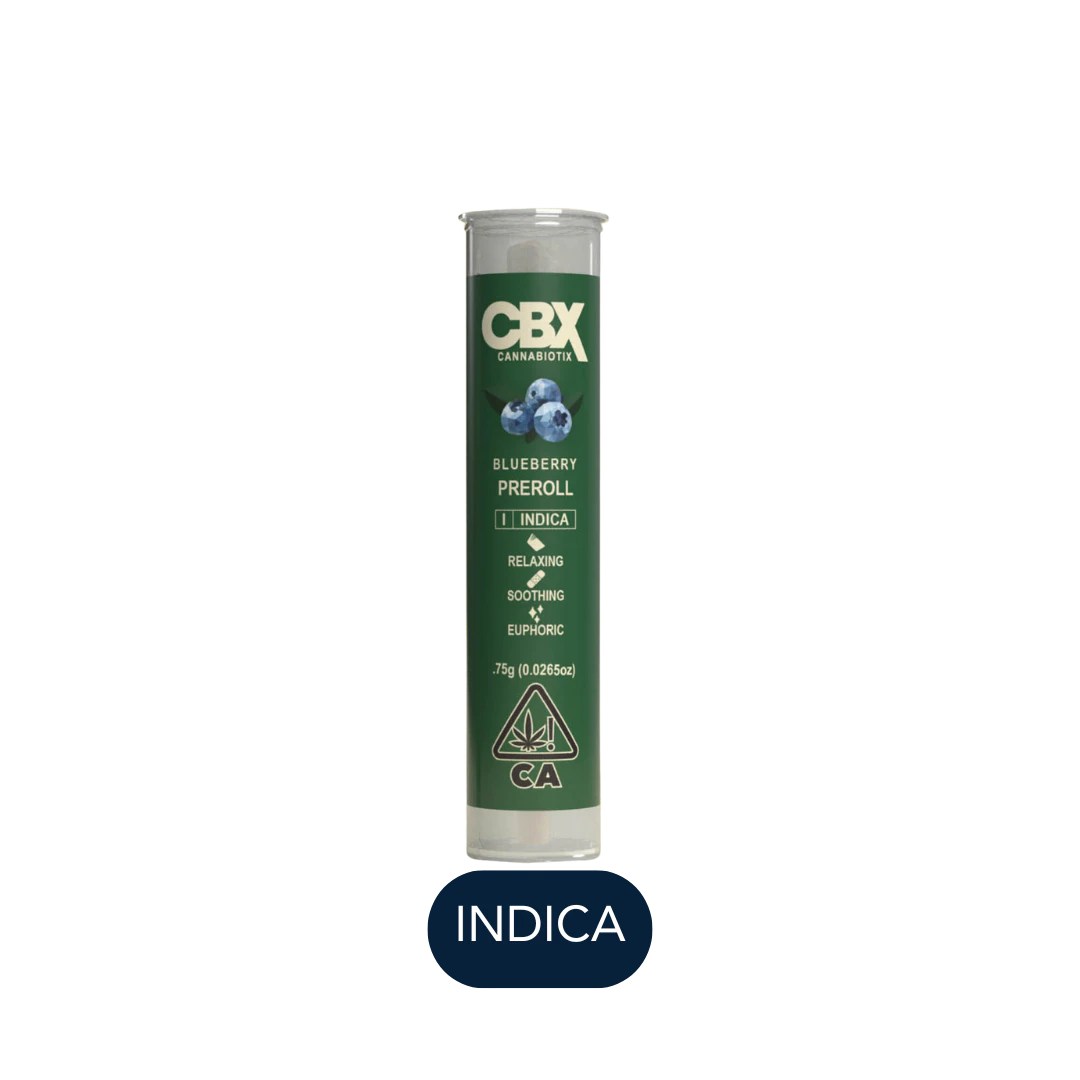 Heirbloom Legacy Flower - Heirbloom Legacy Flower Powered by Cbx - Blueberry - Preroll - .75g Main Image