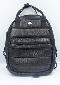 Skunk - RAVEN BACKPACK W/LOCK & BODY STRAP (13X9.5X3.5) - BLK PUFF