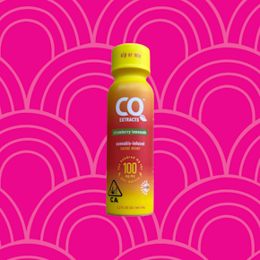 CANNABIS QUENCHER - Drink - Hybrid Strawberry Lemonade - 2oz Shot - 100MG