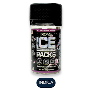 ROVE - Rove - Ice Packs - Grape Stomper - Infused Preroll Pack - 5pk - 2.5g