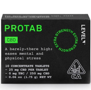 LEVEL - Level Protab CBD 250mg