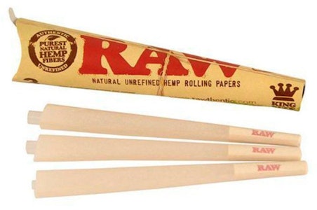 RAW - Raw - King Cones - 3pk