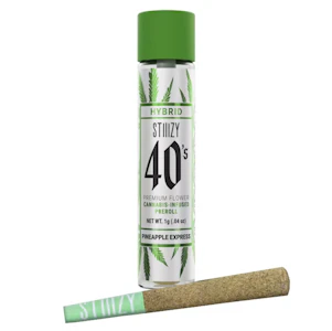 STIIIZY - 1g Pineapple Express 40's Infused Pre-Roll - STIIIZY