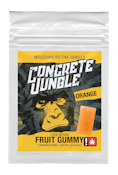 Concrete Jungle | Orange Live Resin Fruit Gummy | 100mg