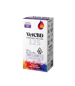 VetCBD - Cannabis CBD:THC Tincture - 125mg:6.25mg - 30ml [VetCBD]