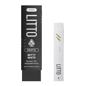 LITTO - BETTY WHITE PREMIUM DISPOSABLE 1G - LITTO
