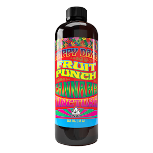 HAPPY DAZE - Fruit Punch 100mg 12oz Drink - Happy Daze