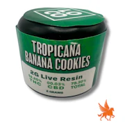 LIVE RESIN | 2G TROPICANA BANANA COOKIES